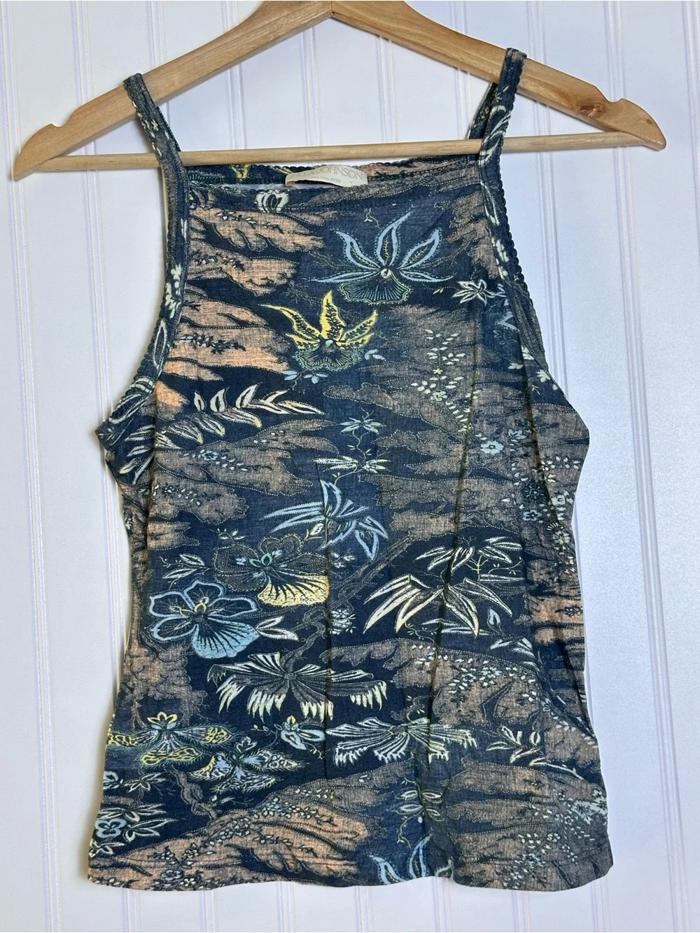 Ulla Johnson Floral Lace-Trim Sidney Cami in Waime Paradise Lost  botanical - Picture 5 of 13